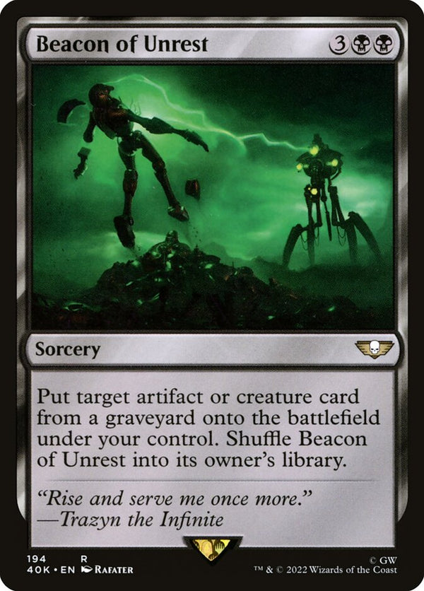Beacon of Unrest - Magic: The Gathering