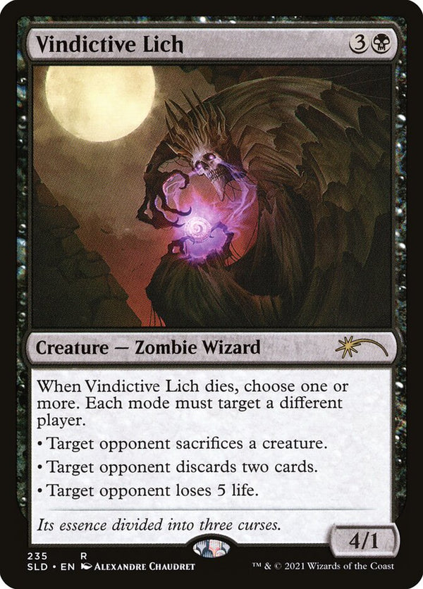 Vindictive Lich - Magic: The Gathering