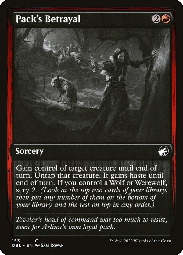 Pack's Betrayal - Magic: The Gathering