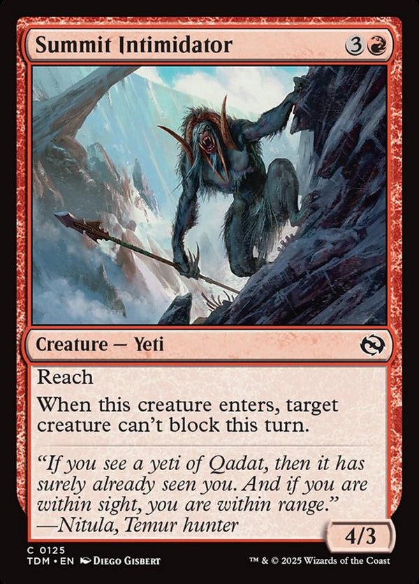 Summit Intimidator - Magic: The Gathering