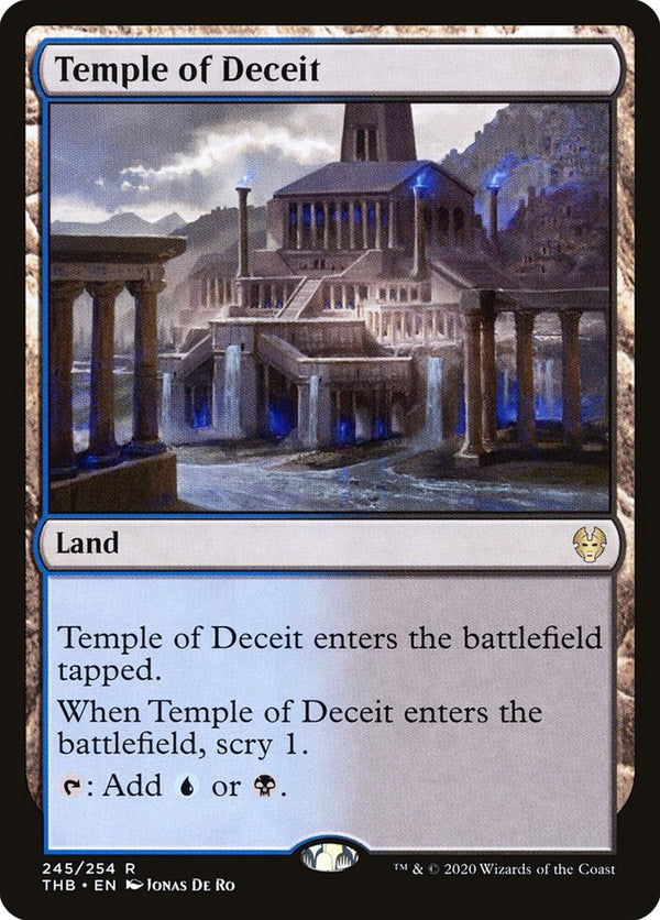 Temple of Deceit - Magic: The Gathering