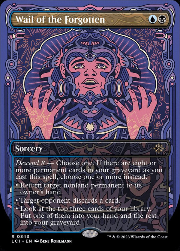 Wail of the Forgotten (Borderless) - Magic: The Gathering