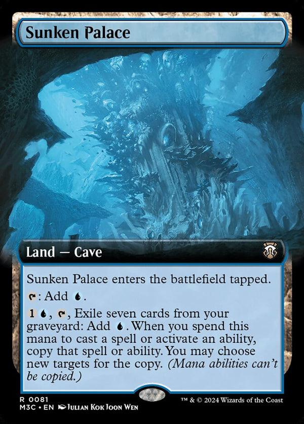 Sunken Palace (Extended Art) - Magic: The Gathering