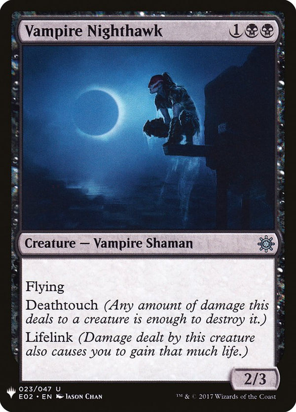 Vampire Nighthawk (E02) - Magic: The Gathering