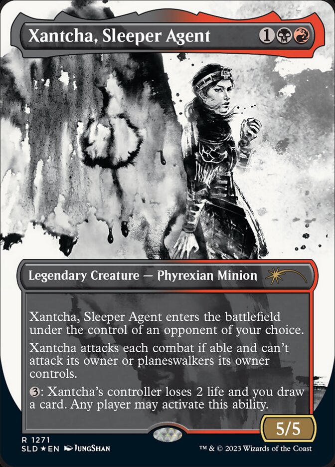 Xantcha, Sleeper Agent (Halo Foil)