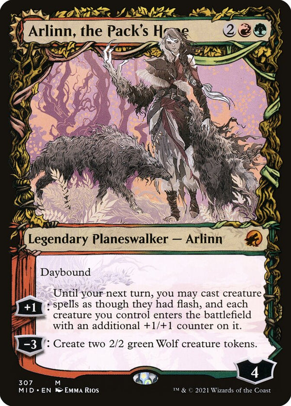 Arlinn, the Pack's Hope (Showcase) - Magic: The Gathering