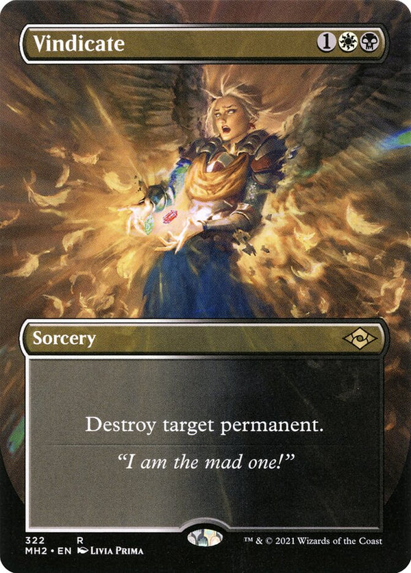 Vindicate (Borderless) - Magic: The Gathering
