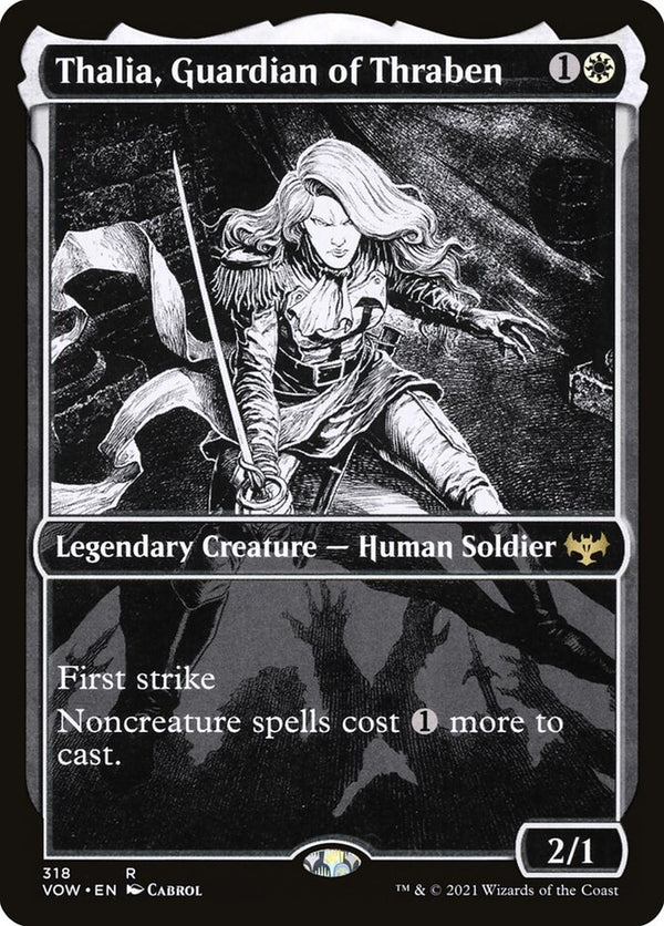 Thalia, Guardian of Thraben (Showcase) - Magic: The Gathering