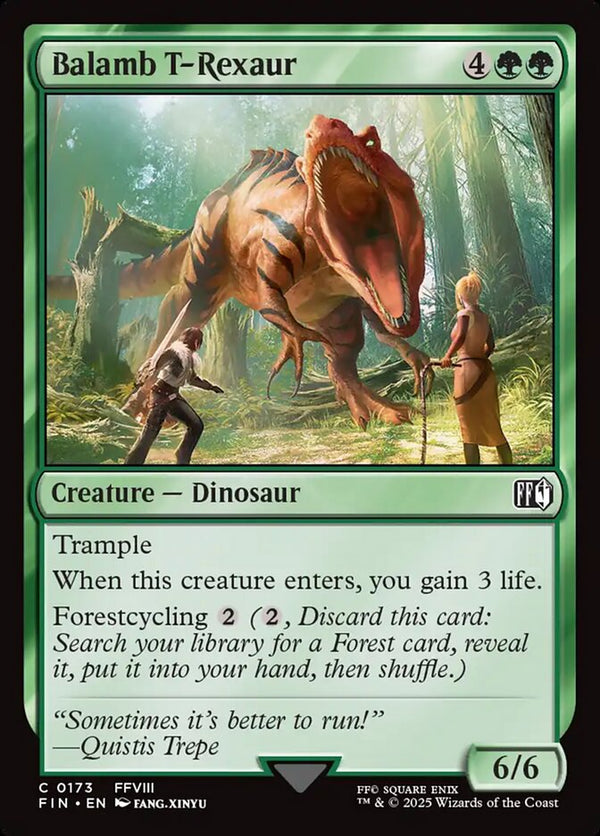 Balamb T-Rexaur - Magic: The Gathering