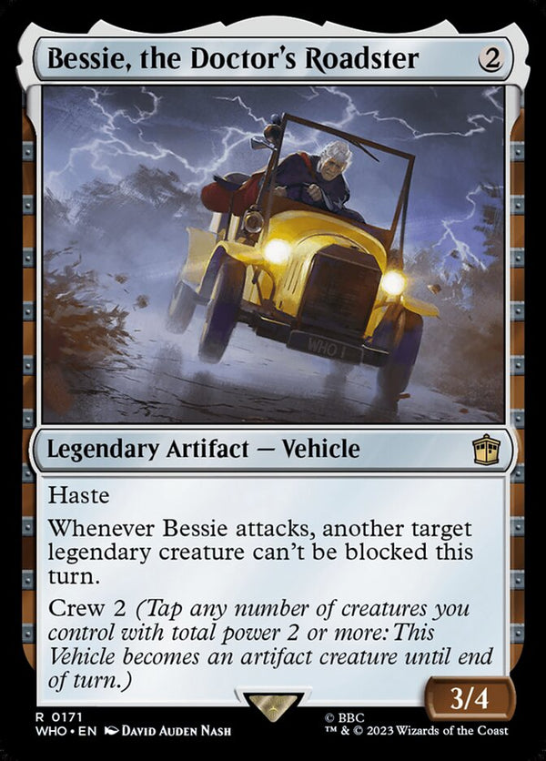 Bessie, the Doctor's Roadster - Magic: The Gathering