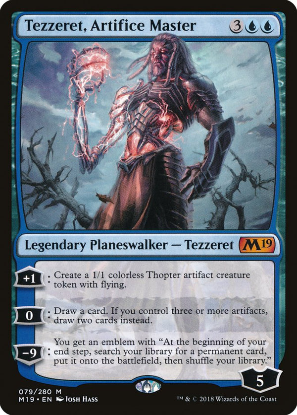 Tezzeret, Artifice Master - Magic: The Gathering