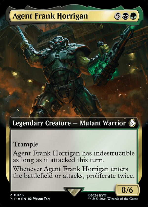 Agent Frank Horrigan (Extended Art) (Surge Foil) - Magic: The Gathering