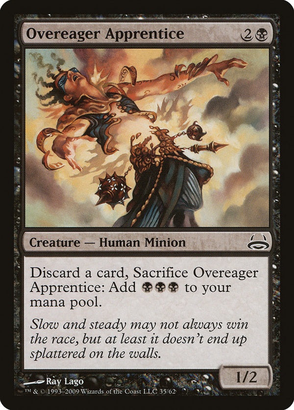 Overeager Apprentice - Magic: The Gathering