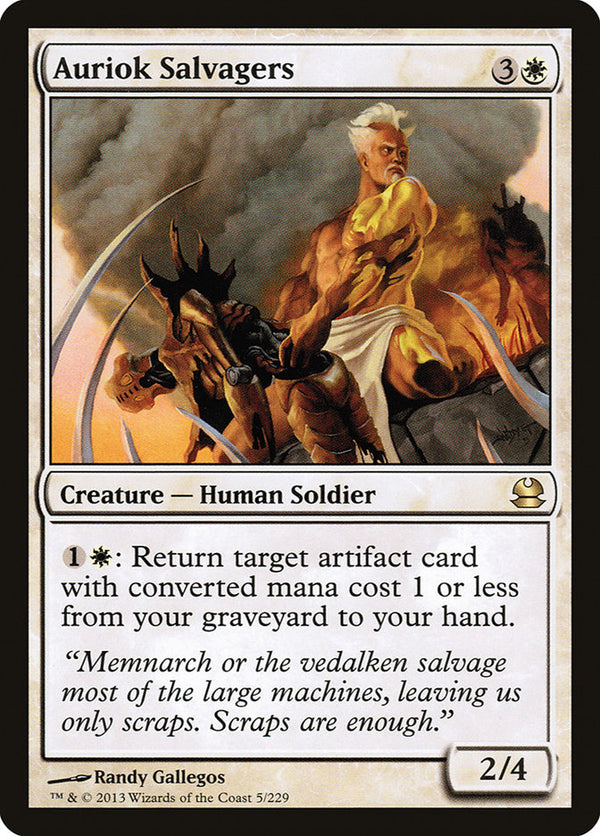 Auriok Salvagers - Magic: The Gathering
