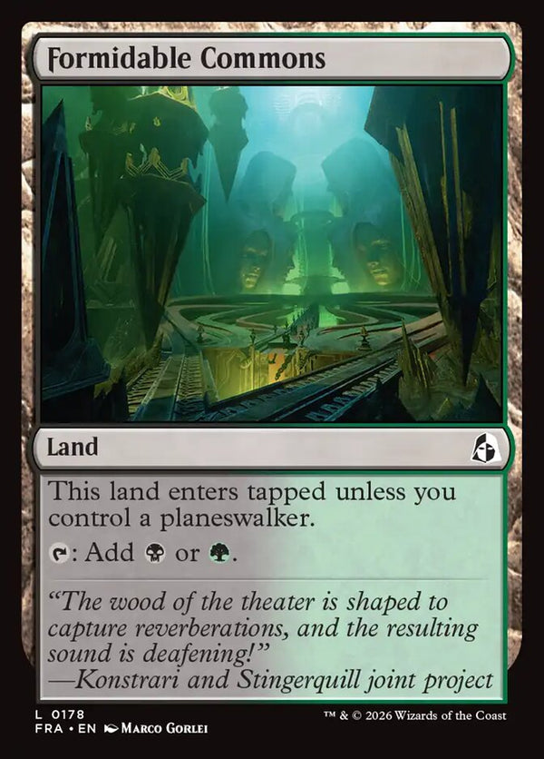 Formidable Commons (FRA 178) - Magic: The Gathering
