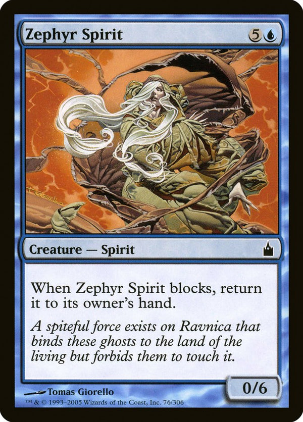 Zephyr Spirit - Magic: The Gathering