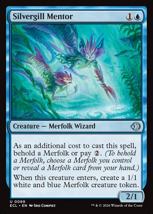 Silvergill Mentor - Magic: The Gathering