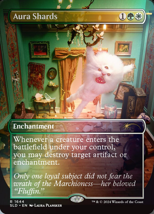 Aura Shards (1644) (Rainbow Foil) - Magic: The Gathering