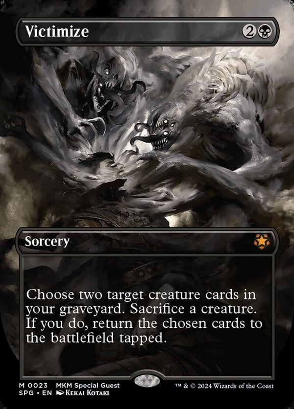 Victimize (Borderless) - Magic: The Gathering