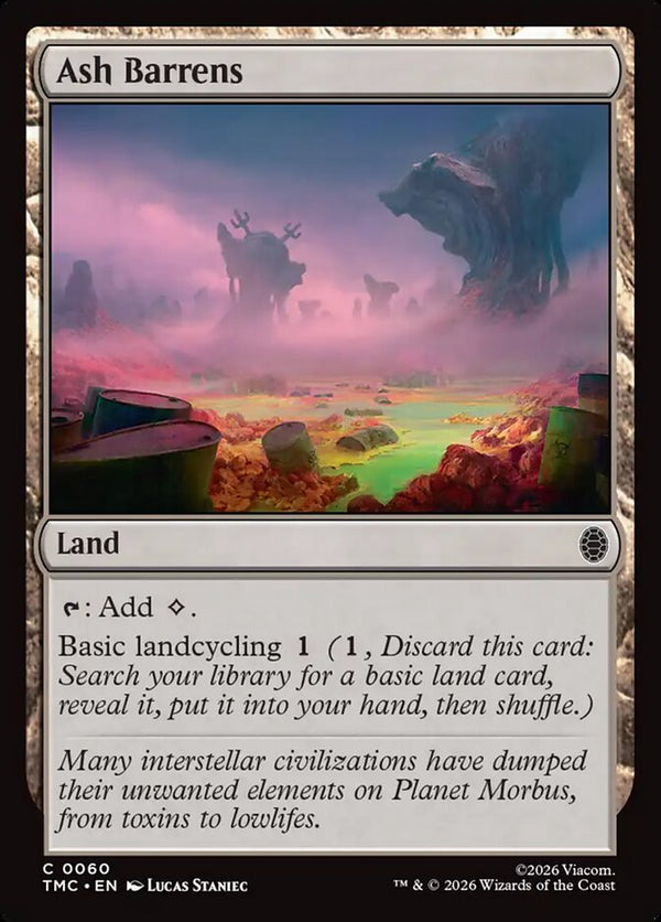 Ash Barrens - Magic: The Gathering