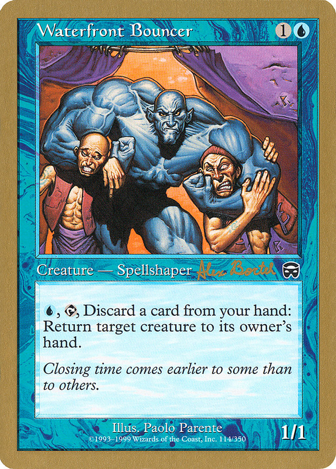 Waterfront Bouncer - 2001 Alex Borteh (MMQ)