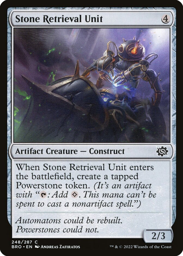 Stone Retrieval Unit - Magic: The Gathering