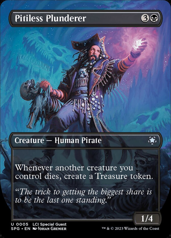 Pitiless Plunderer (Borderless) - Magic: The Gathering