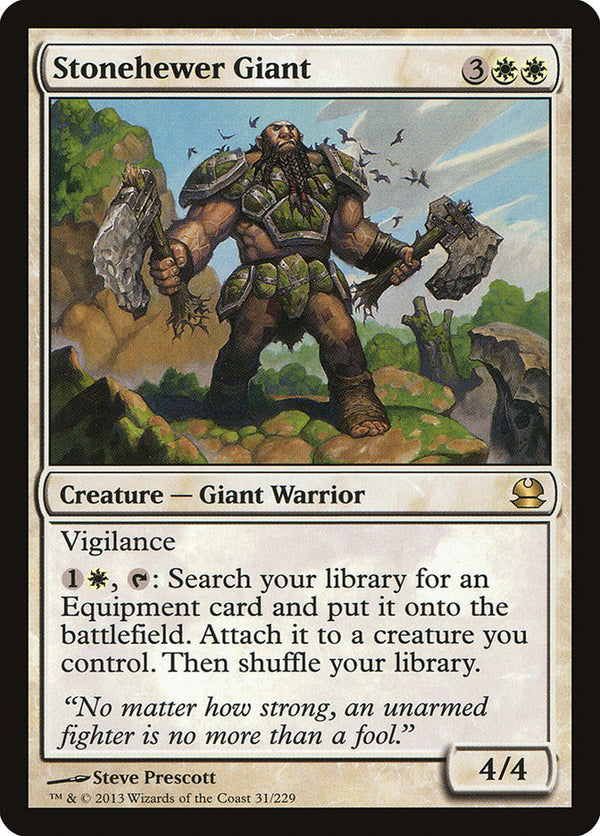 Stonehewer Giant - Magic: The Gathering