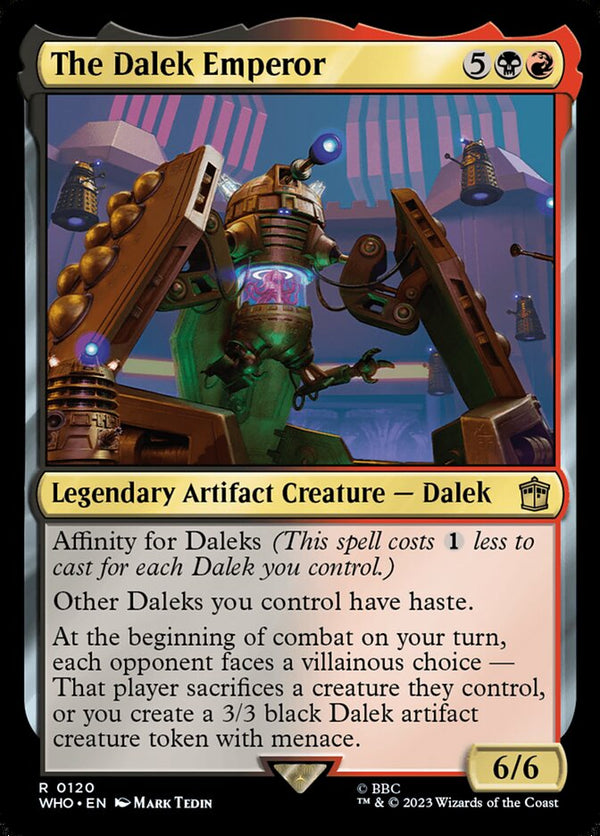 The Dalek Emperor - Magic: The Gathering