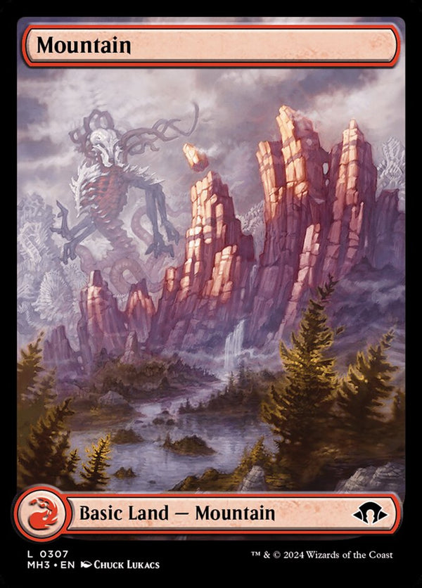 Mountain (0307) - Magic: The Gathering