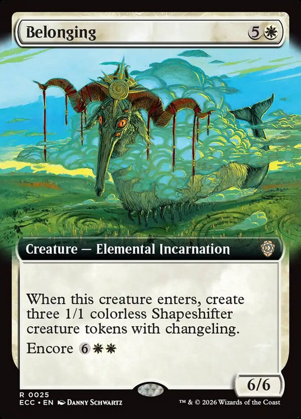 Belonging (Extended Art) - Magic: The Gathering