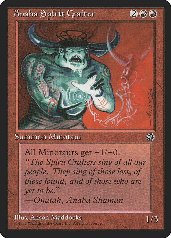 Anaba Spirit Crafter - Magic: The Gathering