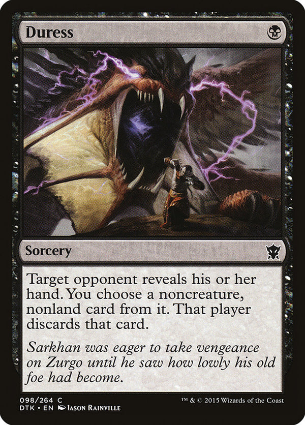 Duress - Magic: The Gathering