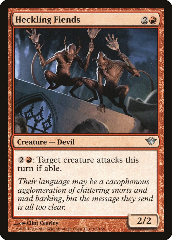 Heckling Fiends - Magic: The Gathering