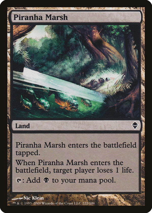Piranha Marsh - Magic: The Gathering