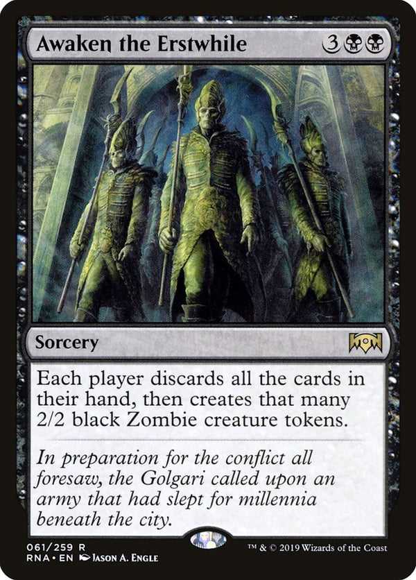 Awaken the Erstwhile - Magic: The Gathering