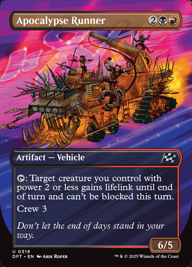 Apocalypse Runner (Borderless)