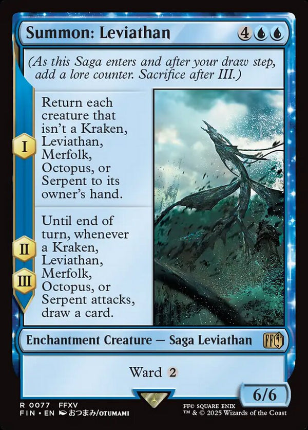 Summon: Leviathan - Magic: The Gathering