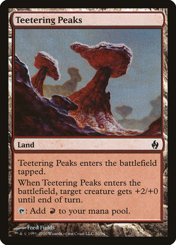 Teetering Peaks - Magic: The Gathering