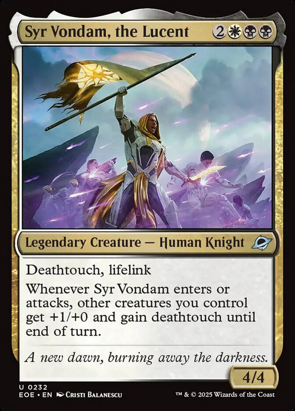 Syr Vondam, the Lucent - Magic: The Gathering