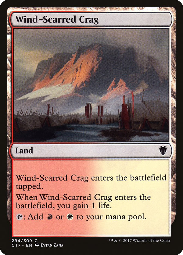 Wind-Scarred Crag - Magic: The Gathering
