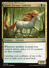 Good-Fortune Unicorn - Magic: The Gathering