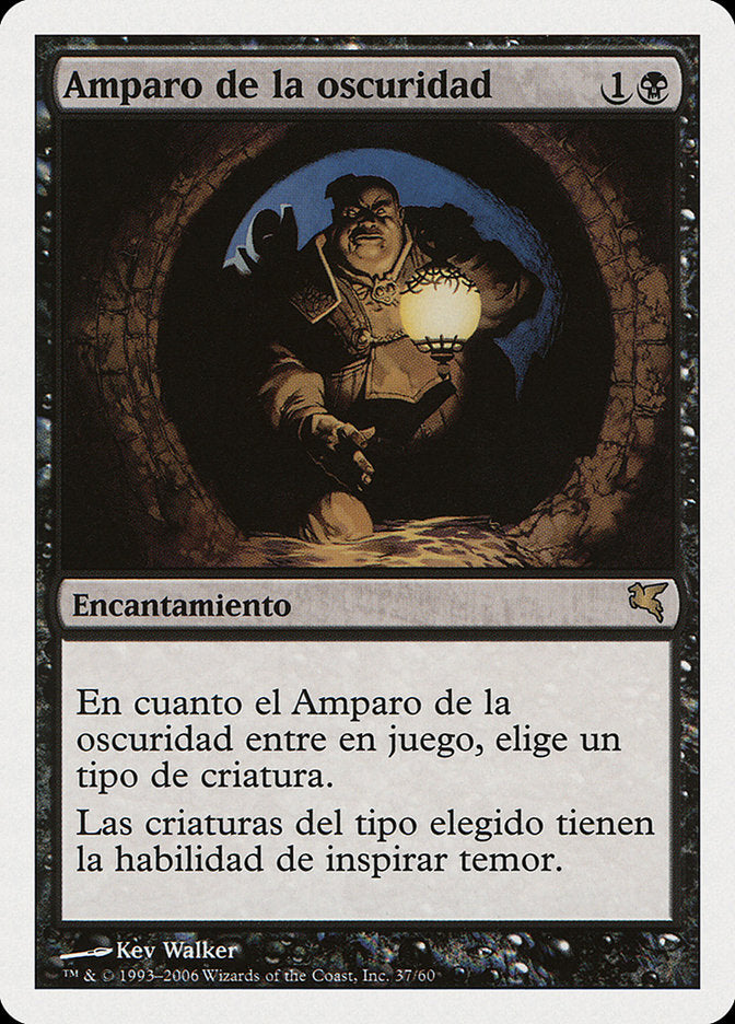 Cover of Darkness (Spanish) - "Amparo de la oscuridad"