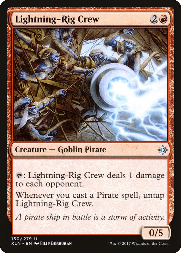 Lightning-Rig Crew - Magic: The Gathering