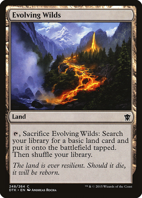 Evolving Wilds - Magic: The Gathering