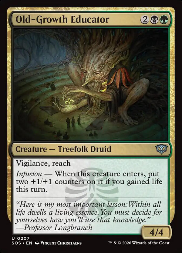 Old-Growth Educator - Magic: The Gathering