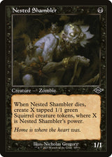 Nested Shambler (Retro Frame) - Magic: The Gathering