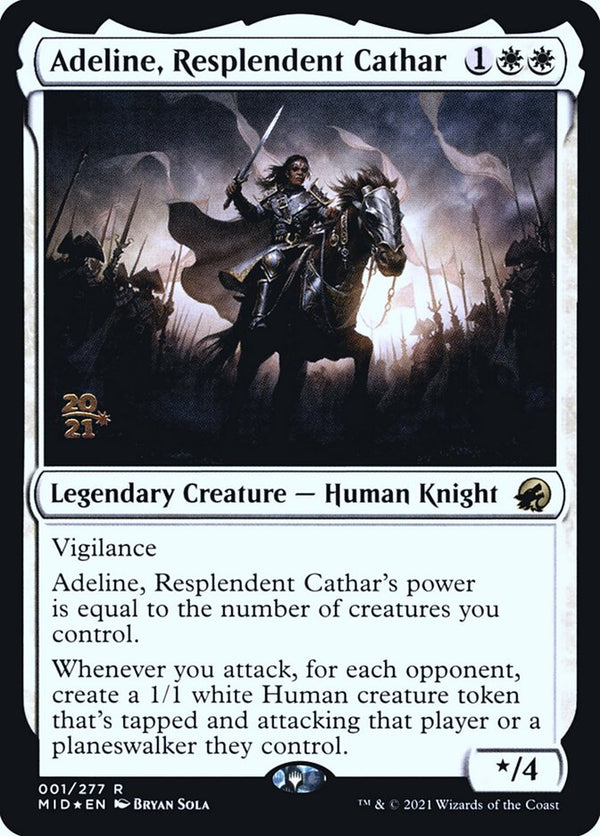 Adeline, Resplendent Cathar - Magic: The Gathering