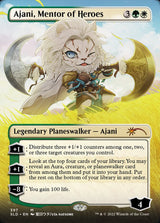Ajani, Mentor of Heroes (Borderless) - Magic: The Gathering