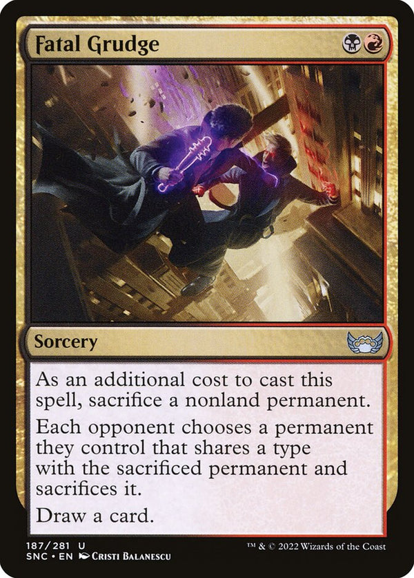Fatal Grudge - Magic: The Gathering